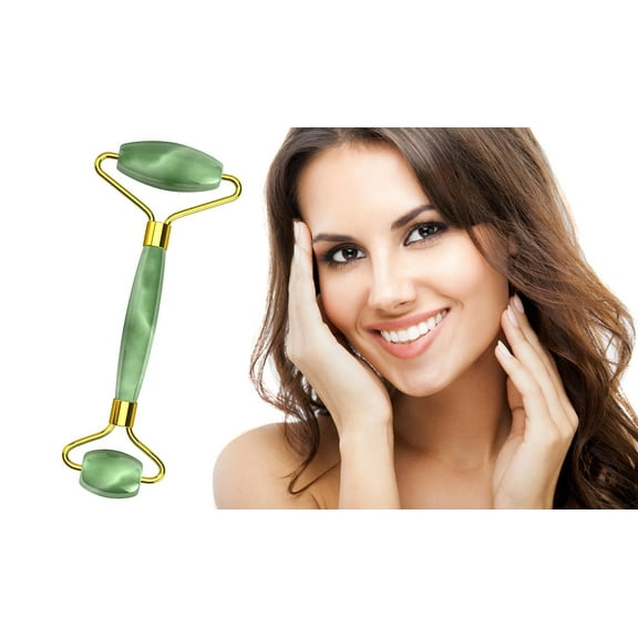Anti Aging Jade Roller Natural Wrinkle Face Eye Body Treatment Massager Therapy