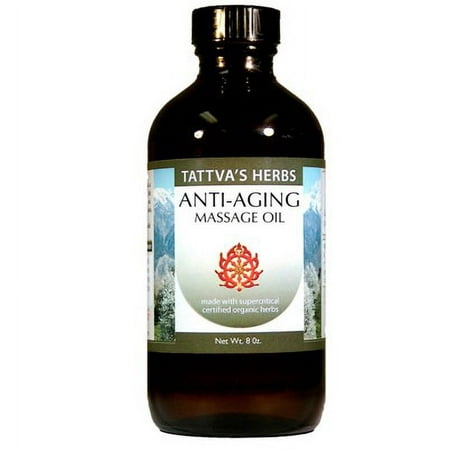 Anti Aging Oil Organic Supercritical Tattva's Herbs LLC. 2 oz Oil