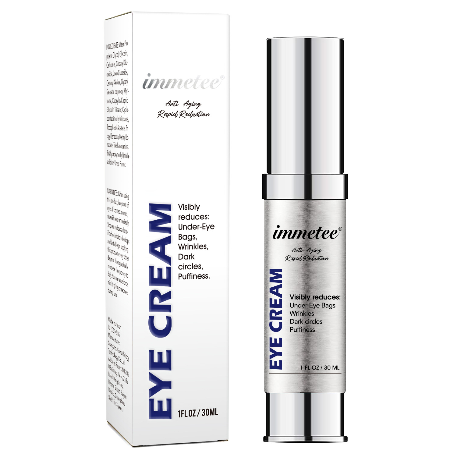 AntiAging Rapid Reduction Eye Cream, Visibly and Instantly Reduces