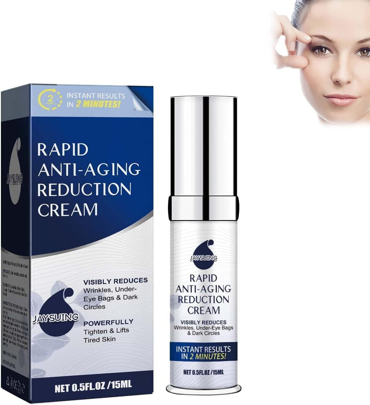 AntiAging Rapid Reduction Eye Cream, Eye Wrinkle Cream Instant Results