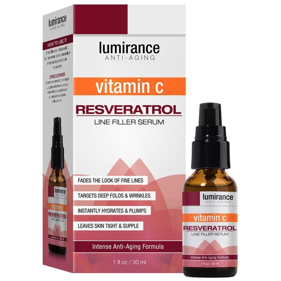 Anti-Aging Vitamin C with  Resveratrol Line Filler Serum 1oz / 30ml by Lumirance