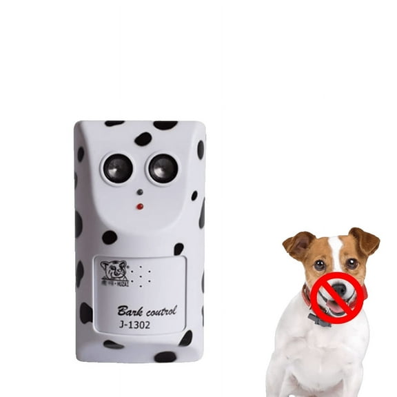 Anti Bark Device Intelligent Ultrasonic Dog Barking Deterrent Devices Wall Mounted Dog Bark Control Device Adjustable Sensitivity for Outdoor Indoor
