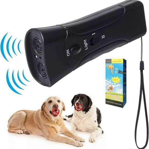 Anti-Bark Ultrasonic Device  Stops Nuisance Barking Instantly | Humane, No-Shock Training Aid for Pets