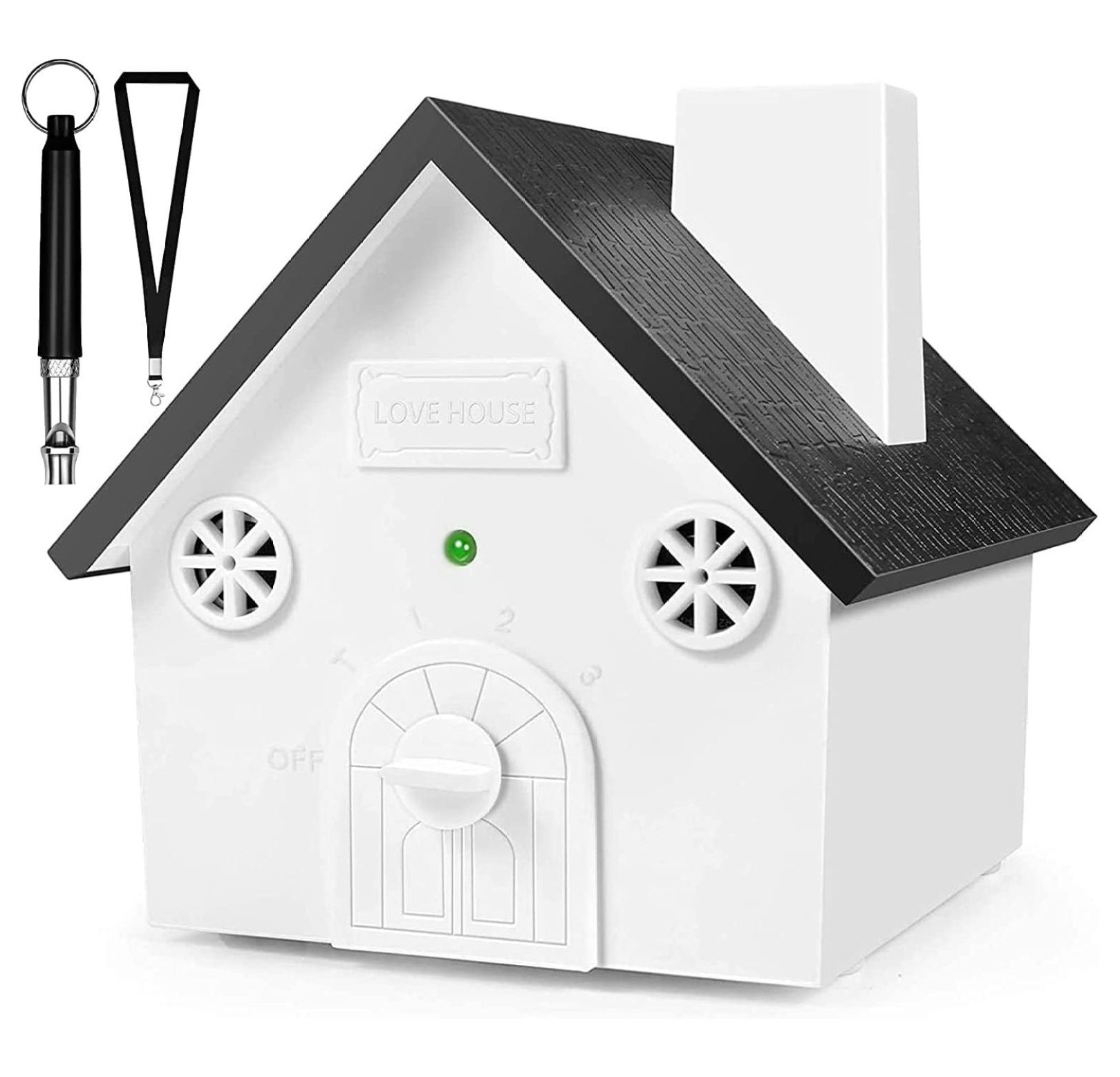 Anti Barking Device, 2 in 1 Ultrasonic Dog Deterrent & Dog Training