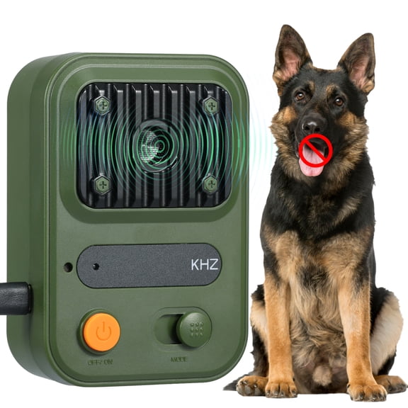 Anti Barking Device 49ft Ultrasonic Dog Barking Control Device with 3 Modes IPX4 Waterproof Dog Barking Controller USB Rechargeable Portable Dog Barking Silencer for Dogs Indoor Outdoor