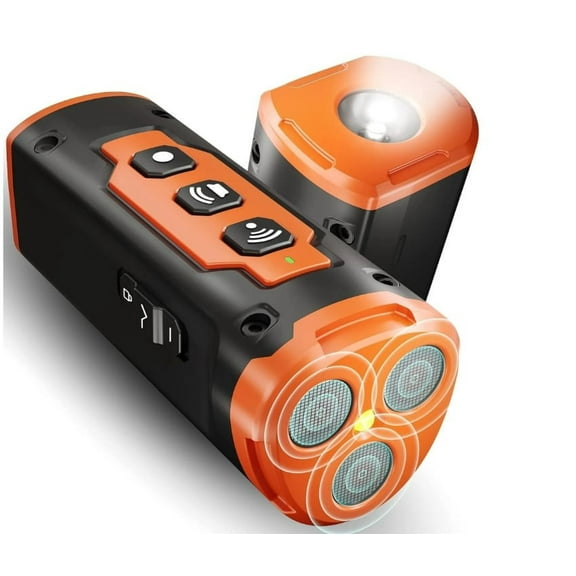 Anti Barking Device - Professional Dog Training Tool with 3X Sonic Emitters Ultra-Long Range - Dog Bark Deterrent and Anti Barking Device for Dogs - Indoor & Outdoor - Shock Bark Collar Alternative