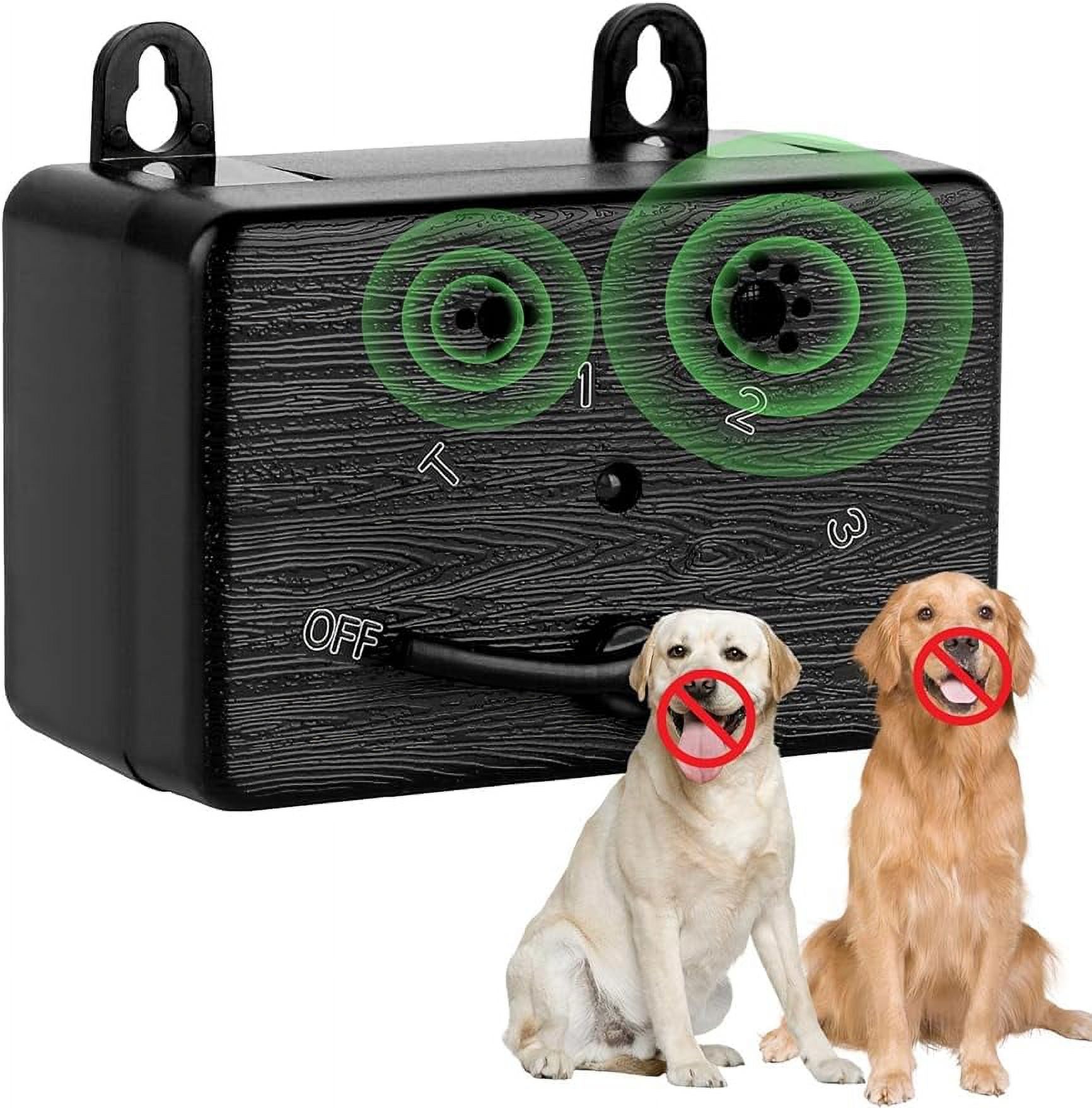 Anti Barking Device, Ultrasonic Dog Barking Device with 4 Adjustable