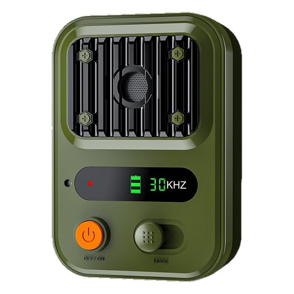 Anti Barking Device for Dogs, Rechargeable Ultrasonic Dog Control Devices UpRange with 3 Modes,Silencer Sonic Barking Deterrent Indoor/ (Green)