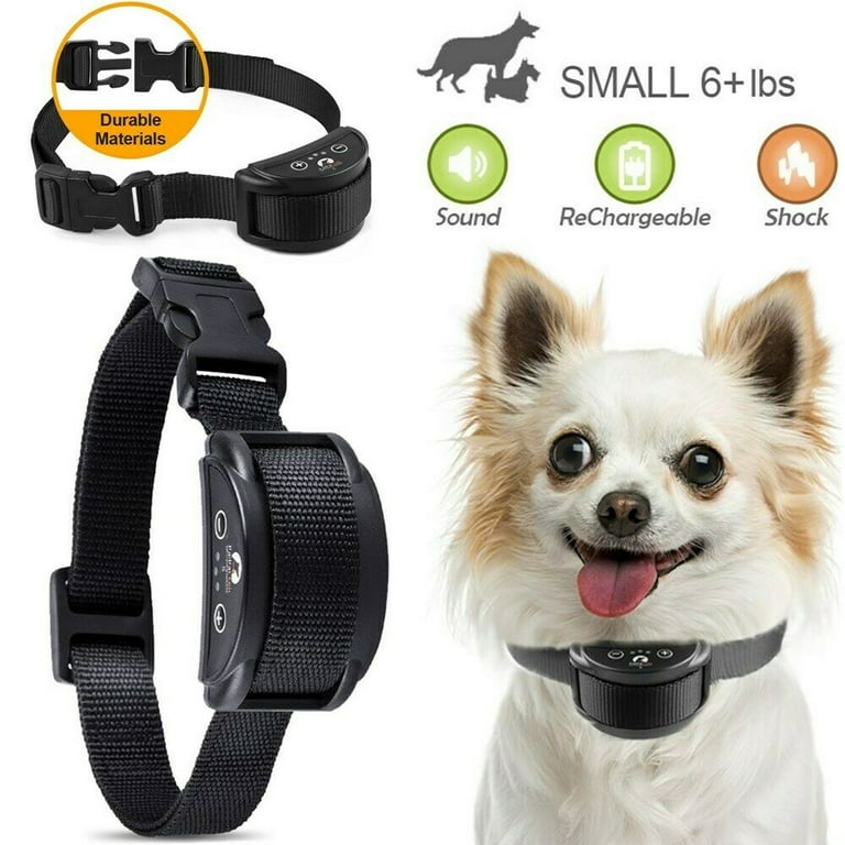 Anti Barking E-Collar No Bark Dog Training Shock Collar for Small Medium Dog  US - Walmart.com