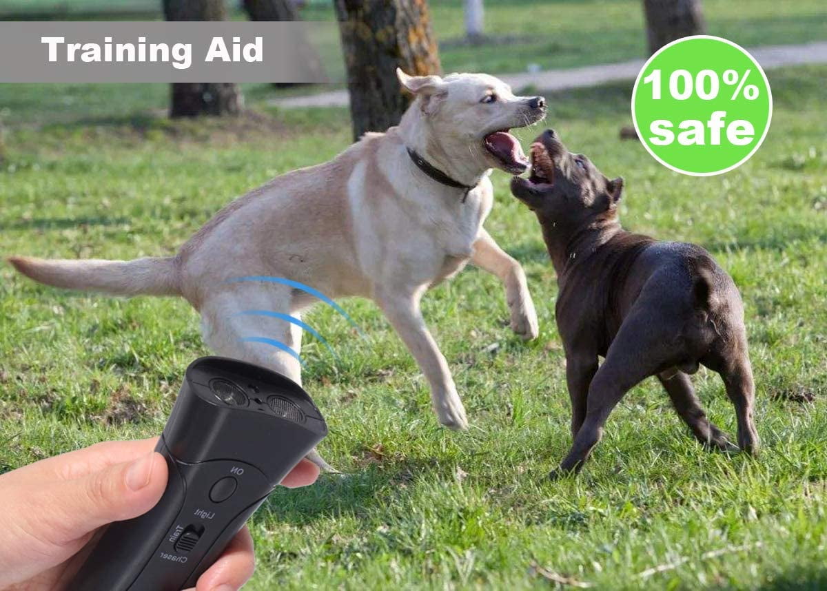 Anti Barking Handheld Ultrasonic Dog Trainer Device Electronic Dog