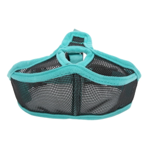 Short Snout Dog Muzzle Mesh Adjustable Breathable Anti Biting Bulldog Short Snout Muzzle For Dogs Short Snout Dog Muzzle Mesh