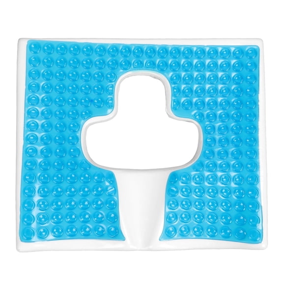 Anti Bedsore Cushion Breathe Freely Fiber Material T Shaped Opening Triangular Slope Design Anti Bedsore Pad Wheelchair Office Chair Seat Cushions for Elderly, Bedridden, Disabled