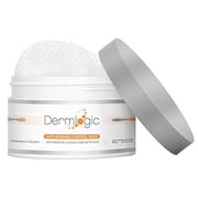 Acne Treatment Pads- Contains Salicylic, Glycolic, Lactic Acid for Face & Body. Clears Away Clogged Pores, Oily Skin & Cystic Breakouts. Removes Dark Spots, Blackhead & Whitehead Pimples