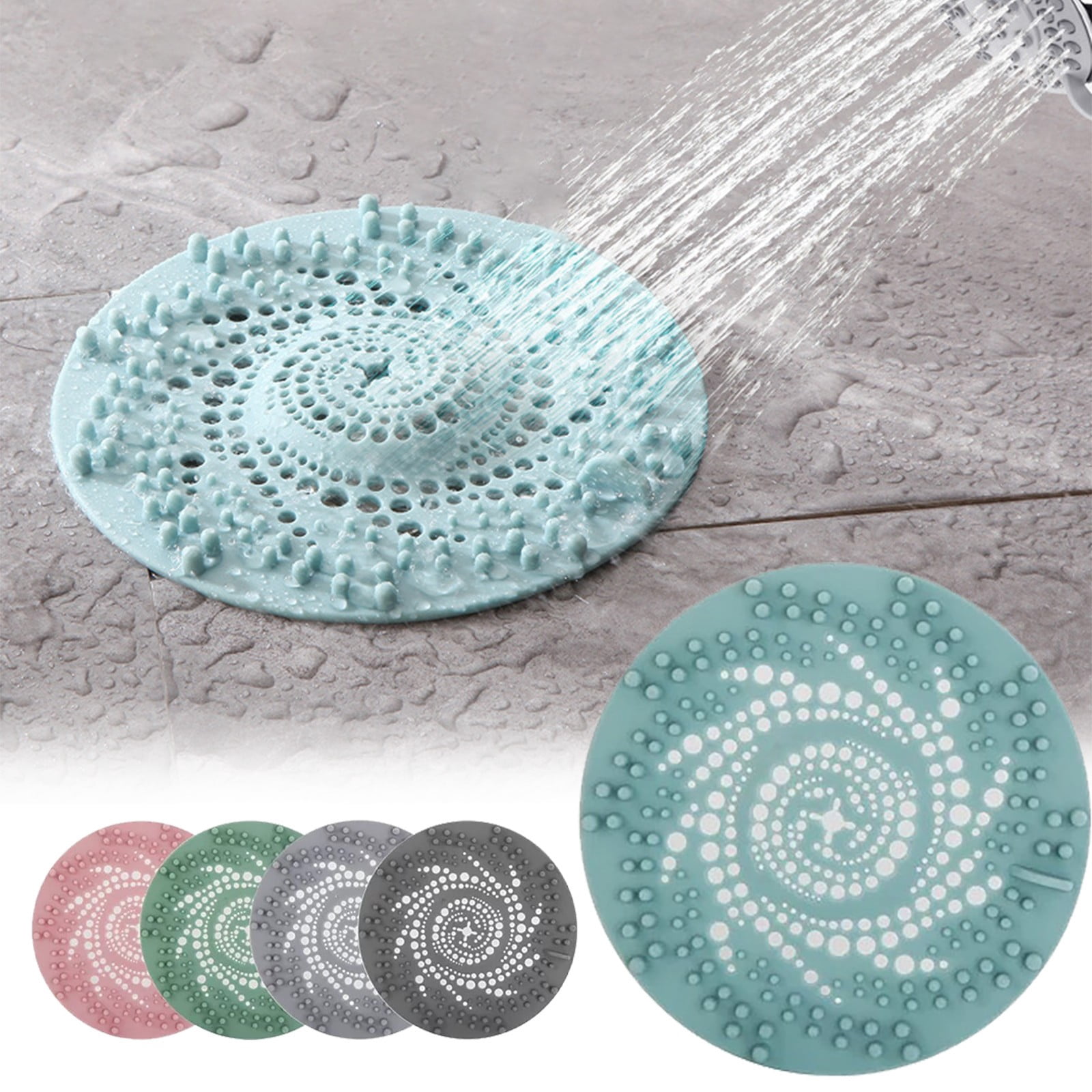 Anti Blocking Floor Drain Cover Toilet Drain Water Pipe Sealing Anti