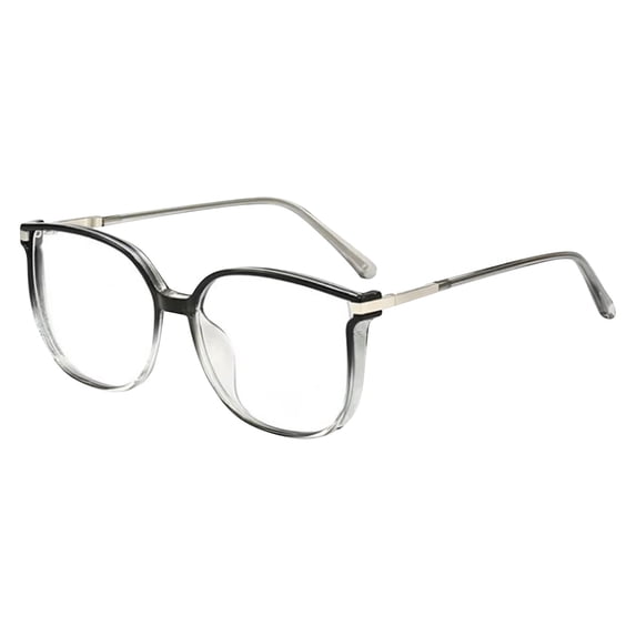 Anti Blue Light Reading Glasses 5.3 Inch 350 Degree Portable Fashion Eyewear, High Magnification Blue Blocker for Sewing Craft Repair Work, Reading Glasses, Grey