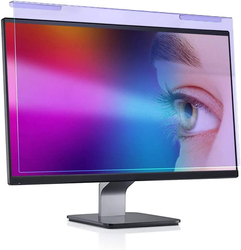 Photosensitive Computer Monitor Filter Anti Blue Light Screen Filter for 20 21.5 22 inch, Universal Widescreen ...