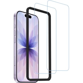 Anti Blue Light Screen Protector For iPhone 17 Tempered Glass Film 2-Pack with Easy Alignment Tool