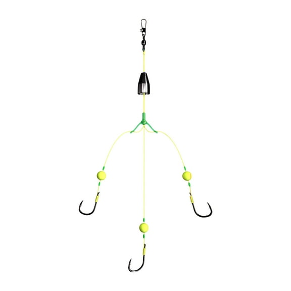 Anti Bottom Carp Rigs Fishing Lures Hook Ready Make Triple Hooks Hair Rigs Fishing Equipment Accessories