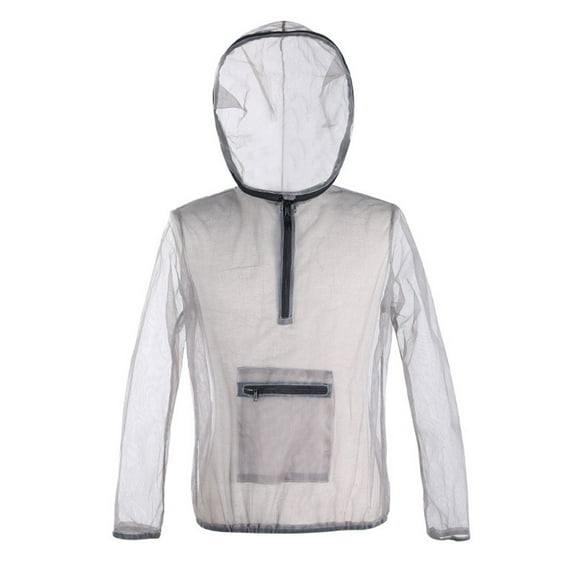 Anti-Bugs Jacket Bugs Jacket With Hood For Gardening & Outdoor Protection Fangkenuo
