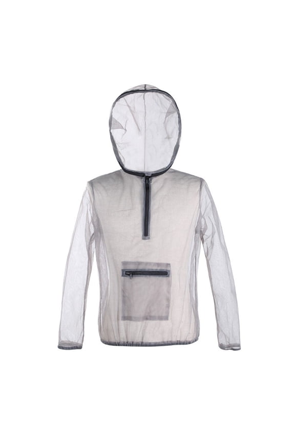 Anti-Bugs Jacket Bugs Jacket With Hood For Gardening & Outdoor Protection Fangkenuo