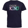 thumbnail image 1 of Anti-Bully Choose Kind Sketch Mens T Shirt Navy 2XL, 1 of 1