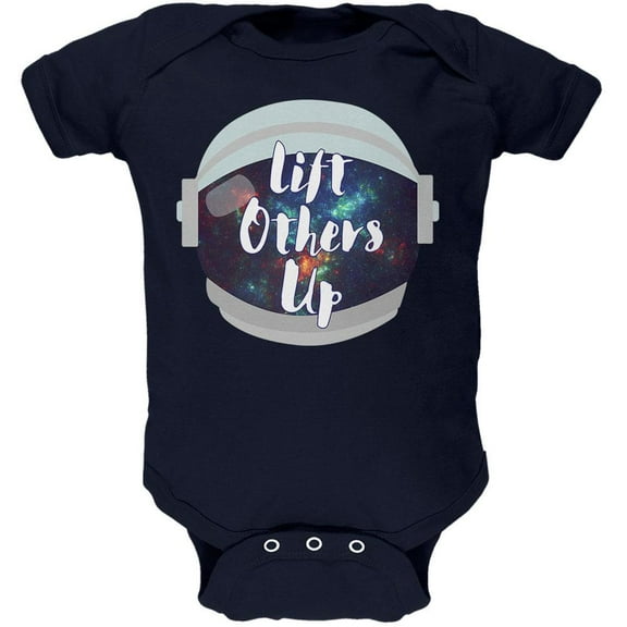 Anti-Bullying Astronaut Space Lift Others Up Soft Baby One Piece