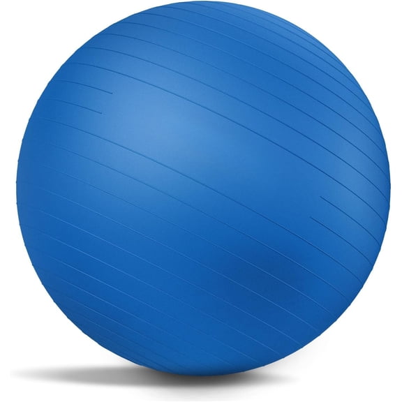 Anti-Burst Slip Resistant Stability Ball - Swiss Ball for Gym & Physical