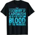 thumbnail image 1 of Anti-Capitalism Socialism Socialist Workers Labor Union T-Shirt, 1 of 4