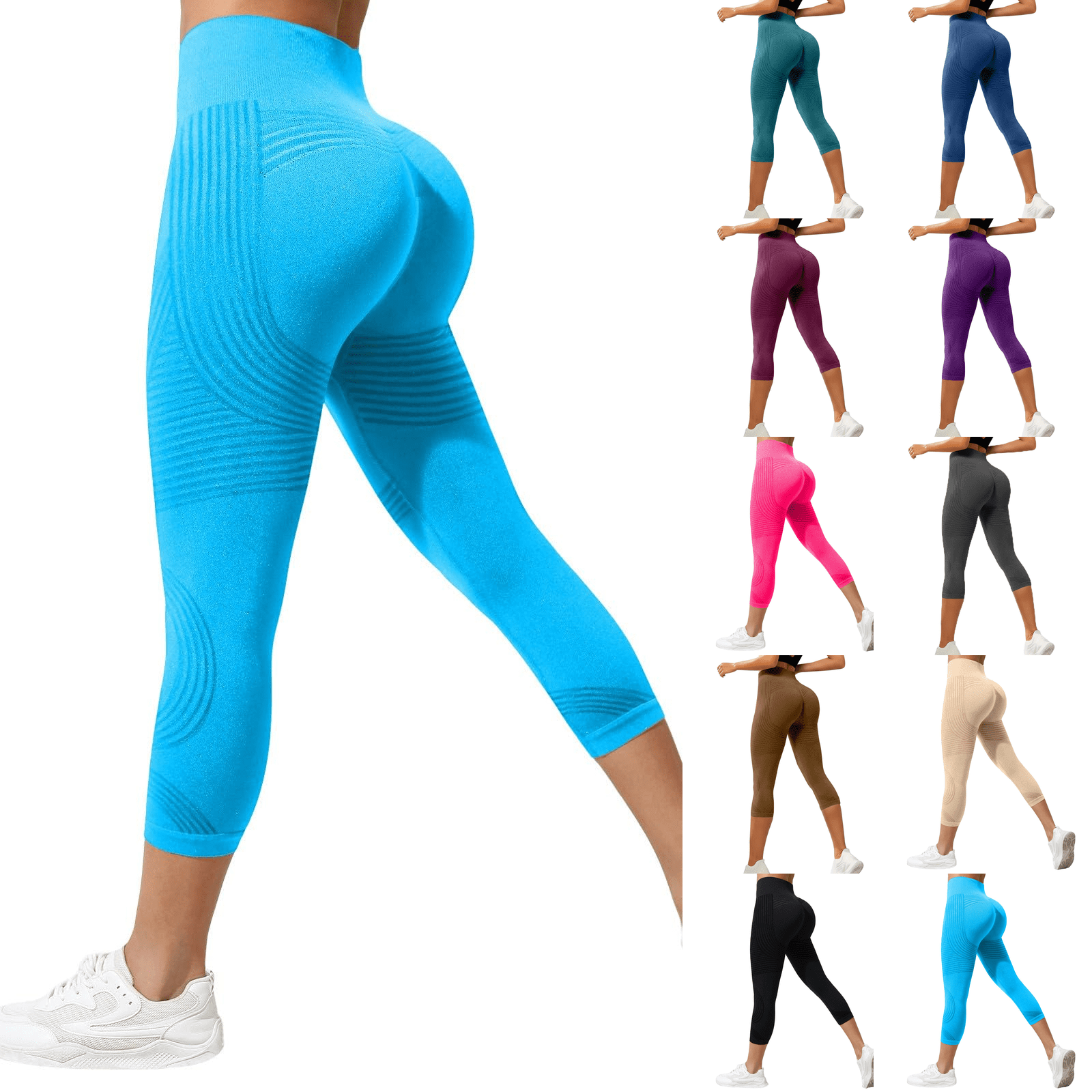 Anti Cellulite Compression 3D Leggings for Women with Resistance Bands ...