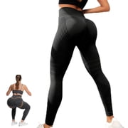 Anti Cellulite Leggings High Waisted and Hip Lifting Yoga Elastic Quick Drying Tight Pants for Women