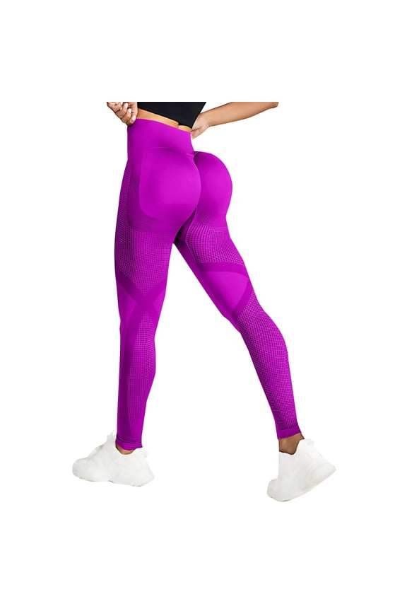 Anti Celsior Cellulite 3D Leggings Womens Scrunch Butt Compression Legging No Front Seam 3D Anti Cellulite Leggings for Women Scrunch Butt Lifting Leggings Slim Move Cellulite Leggings Hot Pink XS