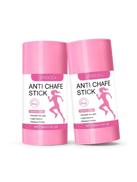 Anti Chafe Stick, Anti Blister Balm, Foot Glide Anti Blister Balm for Running, Hiking & Daily Comfort, Use on chest, bra, butt, groin, arm, and thigh chafing