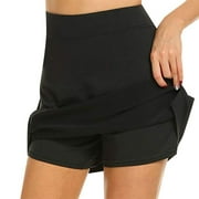 Anti-Chafing Active Skort Performance Skorts Skirt Women Sports Pencil Skirt New