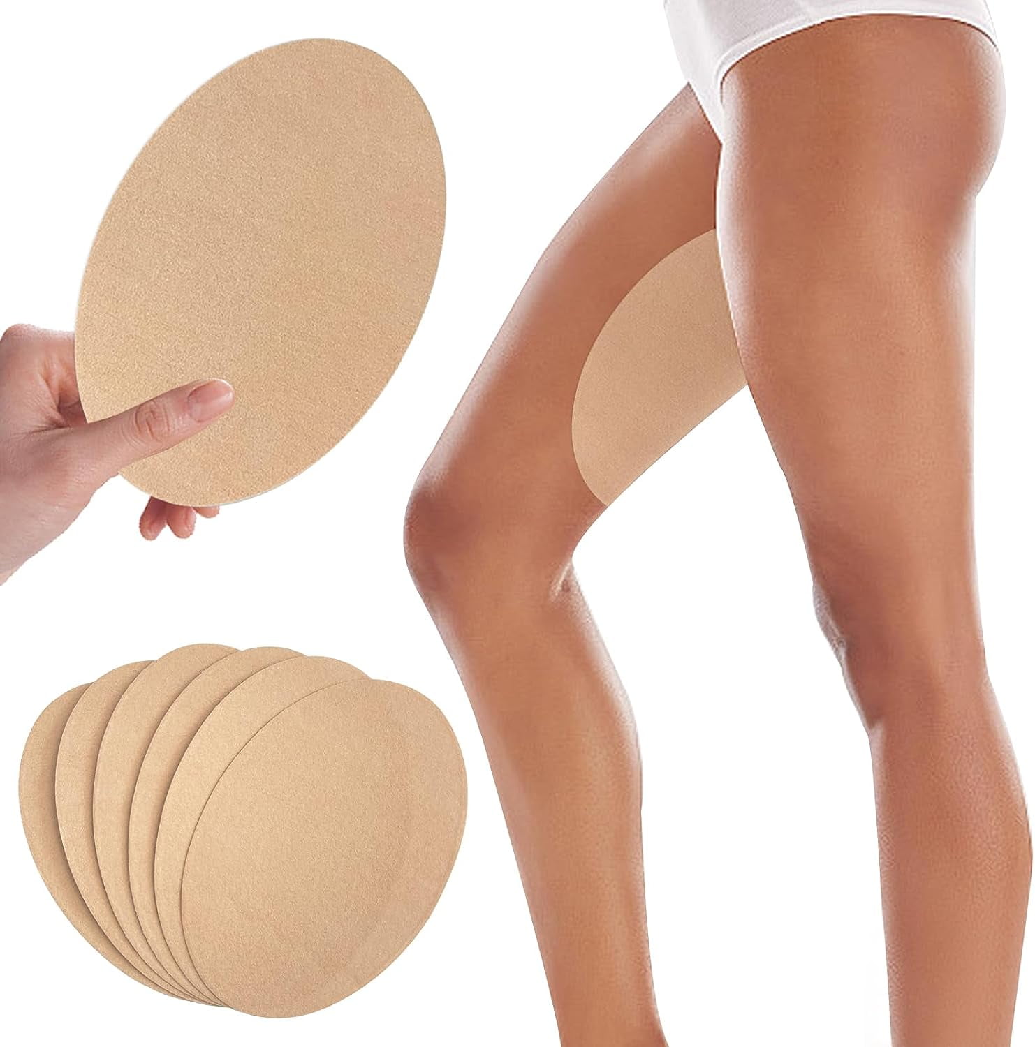 Anti Chafing Friction Tape Patches, Chafe Protection Skin Tape,Thigh Inner Rub Patch,Women Body