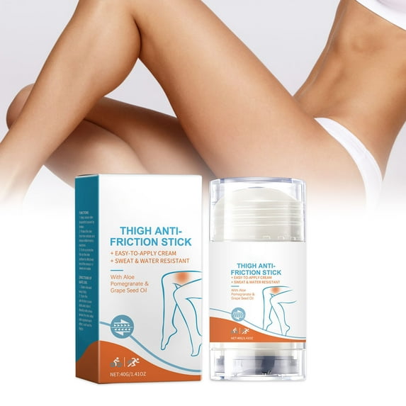 Anti-Chafing Thigh Stick Skin Protection Balm Reduce Friction Irritation Prevent Rubbing Chafing Hydrate Nourish Skin Non-Greasy Long-Lasting Comfort For Daily Wear