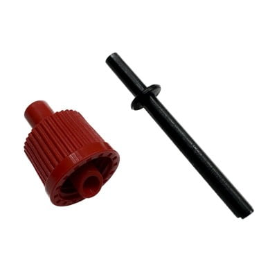 Anti-Clog Dispenser Caps for RTV Silicone Sealant 3oz Flexible Tubes | Reusable Sealer Caps for Gasket Maker Squeeze Containers | Sealant Dispenser Tool Kit for Handheld Tube Containers