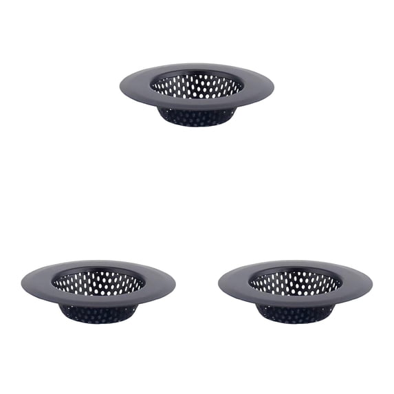 Anti-Clog Stainless Steel Mesh Sink Strainer Basket, Fast Drain Kitchen Food Catcher Filter, Rust Resistant Debris Trap Plug, Universal Drain Guard for Kitchen Basins, Bathroom Tubs & Balcony,9cm