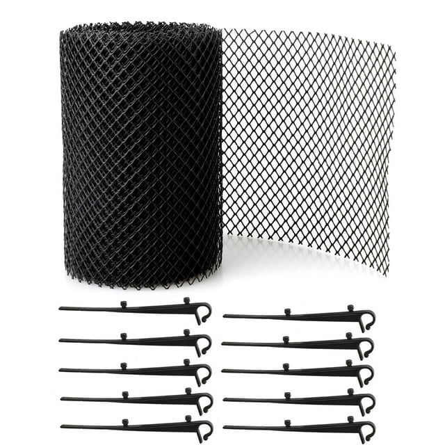 Anti Clogging Mesh Cover Roof Gutter Guard Filters Mesh Leaf Guard