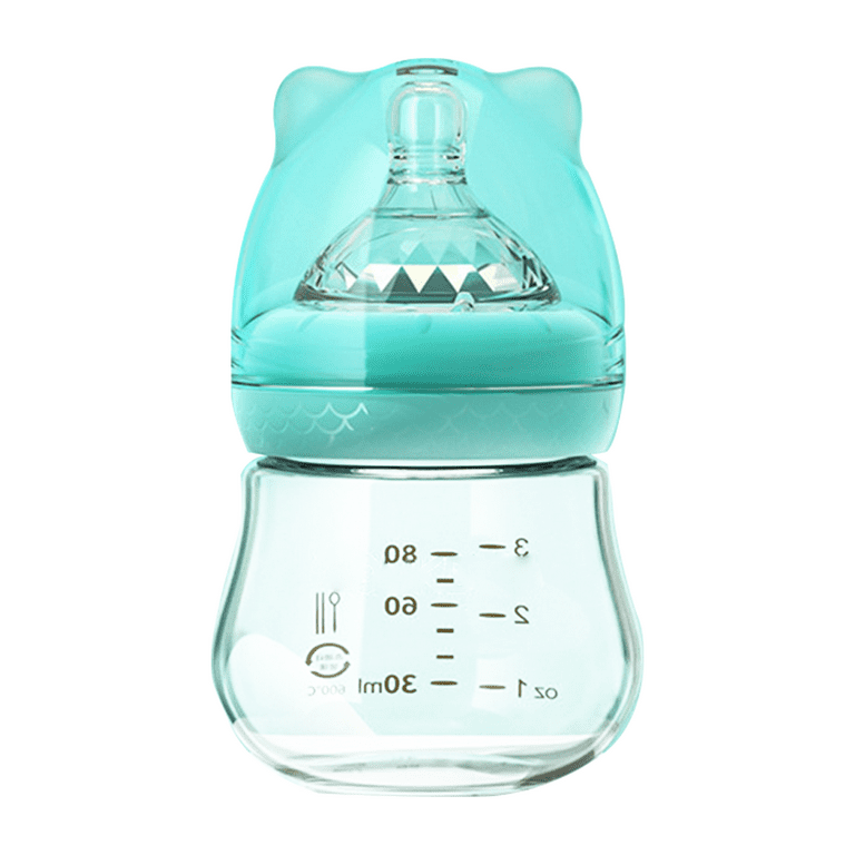 Anti-Colic Breastfeeding Bottles with Silicone Baby Bottle, Anti-Colic,  Natural Feel, Non-Collapsing Nipple 