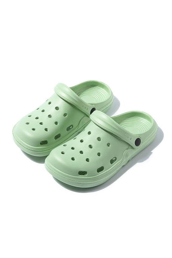 Anti-Collision Garden Clogs for Women,Non- Sandals, On Work Shoes Heel Strap Mules Lightweight Shower Slippers Beach Casual Shoes,Soft Air Cushion,Adjustable Back Strap,Indoor Outdoor,Green