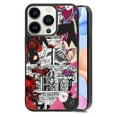 thumbnail image 1 of Anti-Collision Protective Spider Web Design Mobile Phone Case for iPhone 15 Pro, Black, 1 of 7
