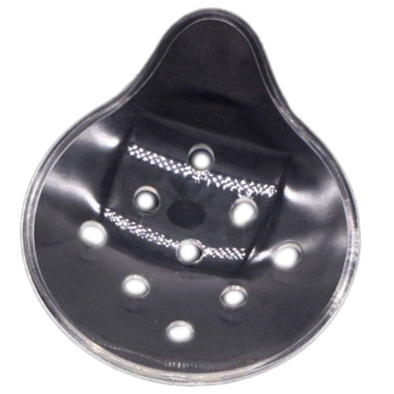 Anti Collision Transparent Eyewear With Holes Plastic Eye Shield For Motorcycle and Workers