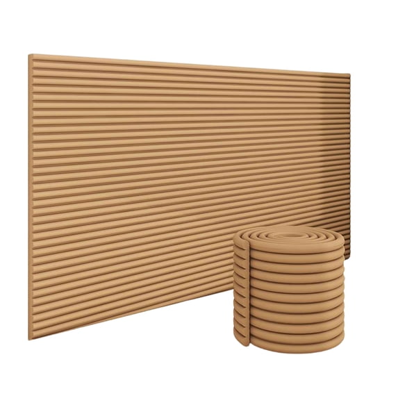 Anti-Collision Wall Padding 20cm×200cm Soft Foam Wall Sticker Self-Adhesive Waterproof Wall Panel for Bedroom Headboard Table Corner Stair Protection