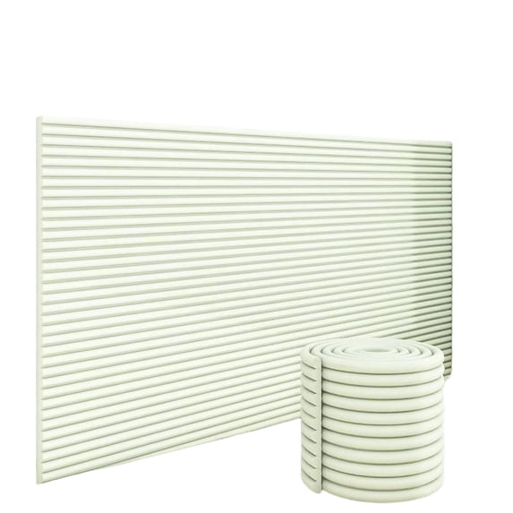 Anti-Collision Wall Padding 20cm×200cm Soft Foam Wall Sticker Self-Adhesive Waterproof Wall Panel for Bedroom Headboard Table Corner Stair Protection
