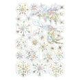 thumbnail image 1 of Anti-Collision Window Decals for Bird Prevention, Non-Adhesive Snowflake and Holiday Stickers for Glass Safety, Reusable Reflective Bird Strike Deterrents for Home, Office, and Glass Doors, 1 of 5