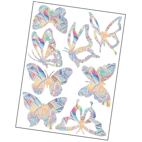 Statics Window Cling Anti Collision Glass Decal for Bird Strikes,Glass Awareness Sticker,Stop Birds Flying into Window