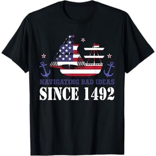 Anti Columbus Day Tee Immigrants Support Heritage Month TShirt
