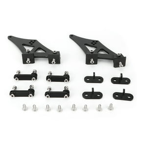 Anti-Corrosion Lightweight Firm Universal Rear Wing Mount Brackets, Anti-Rust Spoiler Legs, For All Automobiles Reducing Resistance Reinforcing Downforce
