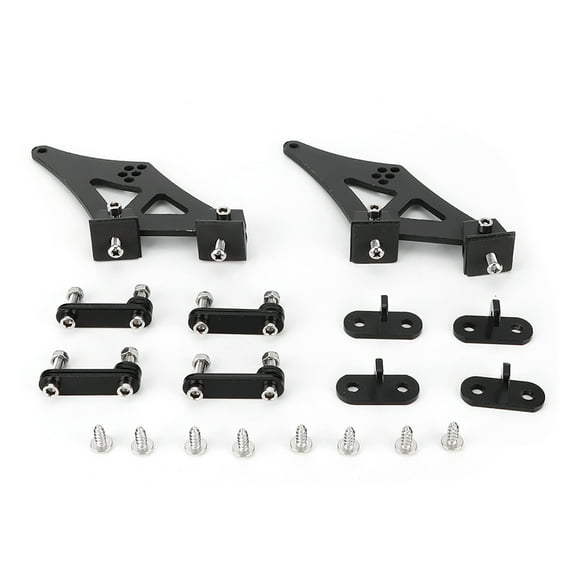 Anti-Corrosion Lightweight Firm Universal Rear Wing Mount Brackets, Anti-Rust Spoiler Legs, For All Automobiles Reducing Resistance Reinforcing Downforce