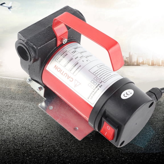 Anti-Corrosion Portable Durable Electric Fuel Transfer Pump, Diesel Pump Kit, Anti-Shock Liquefied Petroleum Gas for Kerosene Pumping
